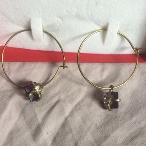 Amethyst earrings